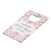 Elégante Fête des mariées Rose aquarelle (Devant Angle)