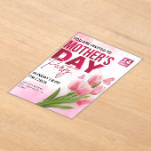 Elégante Fête des Mères Brunch Invitation (Poser)