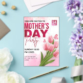 Elégante Fête des Mères Brunch Invitation (Insitu (Mariage))