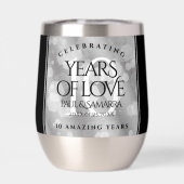 Élégante fête du 10e anniversaire du Mariage de Ti (Arrière)