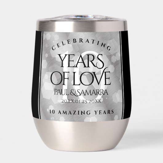 Élégante fête du 10e anniversaire du Mariage de Ti (Avant)