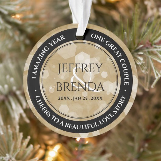 Élégante fête du 1er anniversaire du Mariage de pa (Arbre)