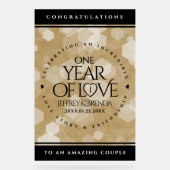 Élégante fête du 1er anniversaire du Mariage de pa (Recto)