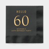 Élégante fête du 60e anniversaire (Recto)