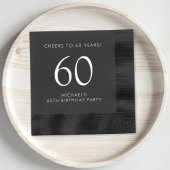 Élégante fête du 60e anniversaire