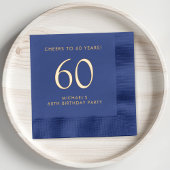 Élégante fête du 60e anniversaire