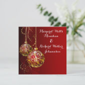 Élégante Fête - Invitation de Mariage (Debout devant)