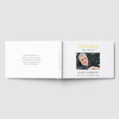 Élégante fête verte de la vie Mémorial photo (Complet)