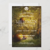 Élégante fête Vintage d'Halloween | Invitation (Devant)