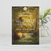 Élégante fête Vintage d'Halloween | Invitation (Debout devant)
