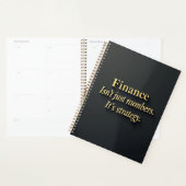 Elegante financiële offerte planner (Display)