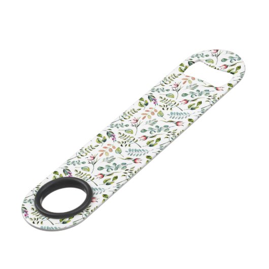 Elegante flesopener voor bloemenbruiloft speed flessenopener (Achterkant Gekanteld)
