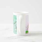 Élégante Fleurs de cerise Spécialité Os Chine Mug (Dos)