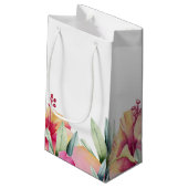 Elégante Fleurs de champs Mariage Favor Cadeau Sac (Dos Angle)