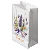 Elégante Fleurs de champs Mariage Favor Cadeau Sac (Devant Angle)