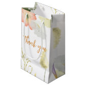 Elégante Fleurs de champs Mariage Favor Cadeau Sac (Devant Angle)