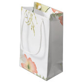 Elégante Fleurs de champs Mariage Favor Cadeau Sac (Dos Angle)