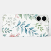 Élégante floraison : coque iphone floral (Verso (horizontal))