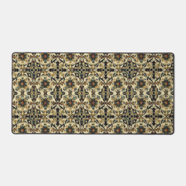 Elegante Floral Arabesque Bureaumat