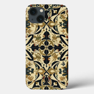 Elegante Floral Arabesque iPhone 13 Hoesje