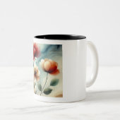 Elegante Floral Art Mok (Voorkant rechts)