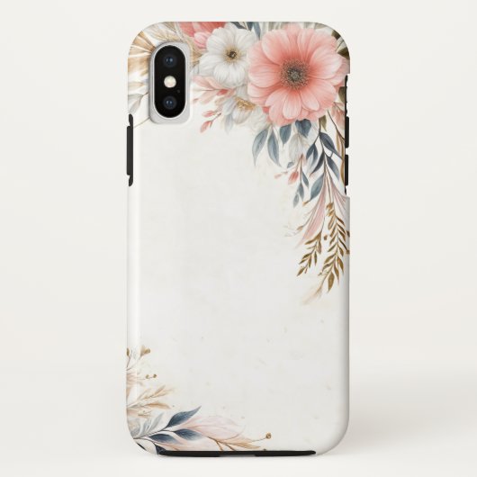 "Elegante Floral Botanical iPhone Case" Case-Mate iPhone Case (Achterkant)