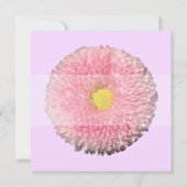 Elegante Floral Custom bruiloft uitnodiging (Achterkant)