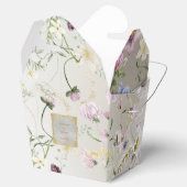 Elegante Floral herfst bruiloft gunst doos Bedankdoosjes (Geopend)