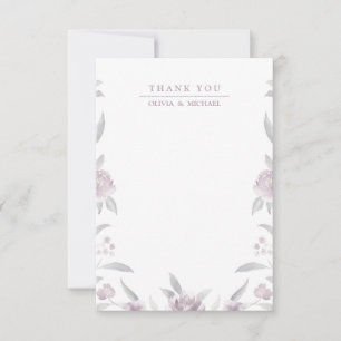 Elégante florale Chinoiserie Mariage merci