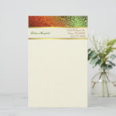 Elegante Folie look Zakelijk briefpapier (Staand voorkant)