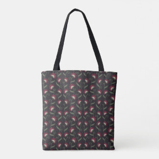 Elegante folk bloempatroon tas voor dagelijks gebr