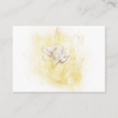 Elegante Fontein bloemen Duiven Vlieg Bruiloft det Informatiekaartje (Achterkant)