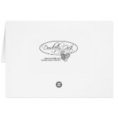 Elegante formele witte damast kant brokaat (Achterkant Horizontaal)