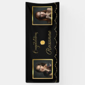 Elegante foto Afstuderen banner (Verticaal)