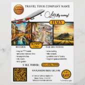 Elegante foto reizen Sjabloon Flyer (Voorkant)