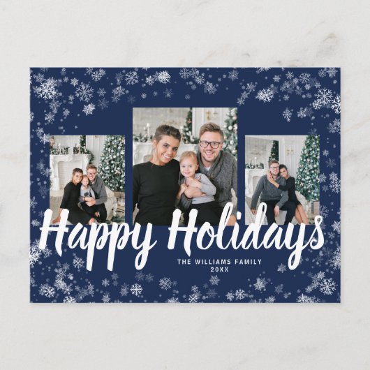 Elegante foto vakantie Briefkaart (Voorkant)