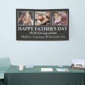 Elegante, fotocollage Vaderdag Spandoek (Beurs)