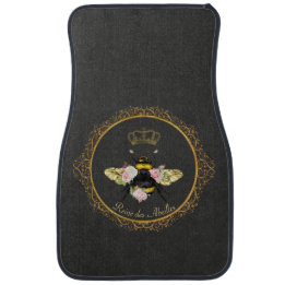 Elegante Franse Queen Bee Pink Roses Grijs Goud Automat