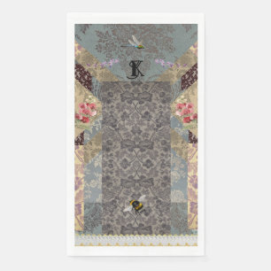 Elegante Franse Tuin Papieren Servet