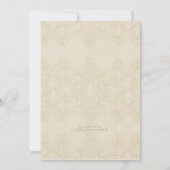 Elégante Fritillaria n Dragonfly RSVP carte de rép (Dos)