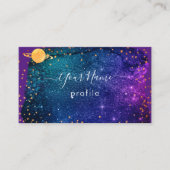élégante galaxie no2 carte de visite (Devant)