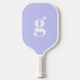 Elegante Geboldande Gemonogrammeerde Initiaal Zach Pickleball Paddle