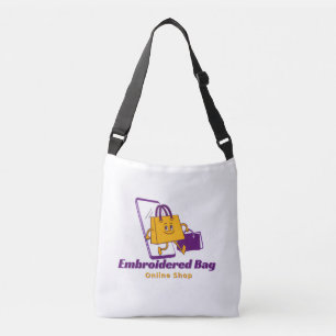 Elegante Geborduurde Tas – Stijlvol & Duurzaam Elk