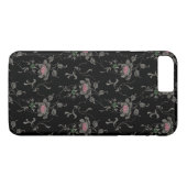 Elegante gegraveerde Rozen Case-Mate iPhone Case (Achterkant (Horizontaal))