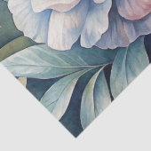 Elegante geïnspireerde dromerige bloem Ephemera Tissuepapier (Detail)