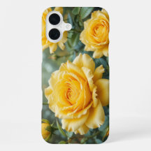Elegante Gele Rozen met Regendruppels Bloementuin