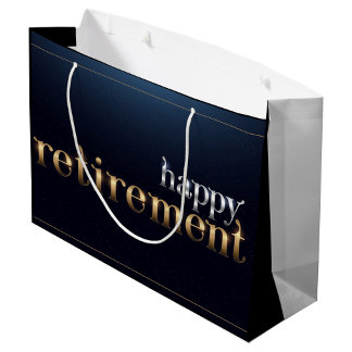 Elegante “Gelukkig Pensioen” Cadeautas