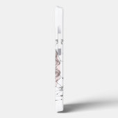 Elegante Gemini stijl Case-Mate iPhone Case (Achterkant / Links)