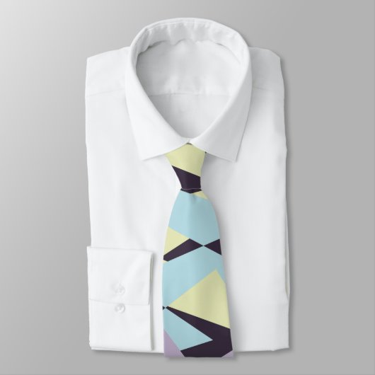 elegante geometrische driehoeken van kleurenblok m stropdas (Gebonden)