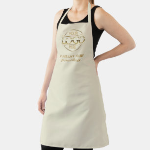 Elegante gepersonaliseerde apron logo aangepaste u schort